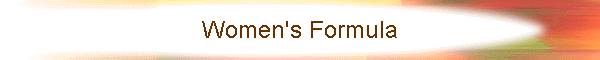 Women's Formula