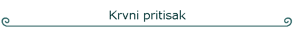Krvni pritisak